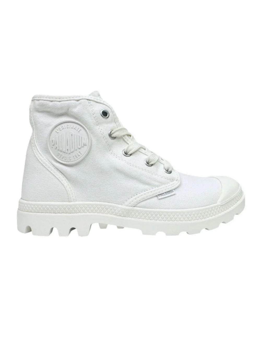Palladium Pampa Hi Original Lace Up Sneakers 92352-116-M - Size 8 - Star White